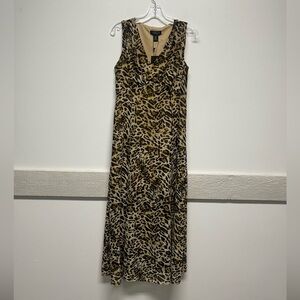 New Rachel Zoe Sleeveless Leopard Print Dress S